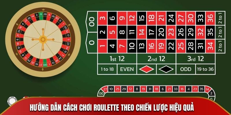 Hướng dẫn cách chơi roulette theo chiến lược hiệu quả