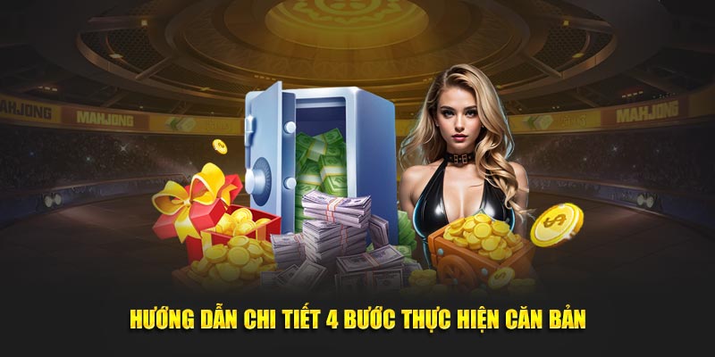 Hướng dẫn chi tiết 4 bước thực hiện căn bản