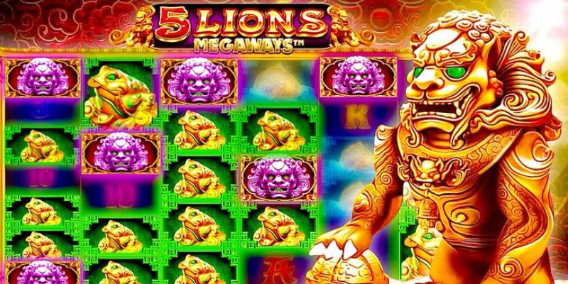 Khám phá đặc điểm nổi bật của 5 Lions megaways tại đây